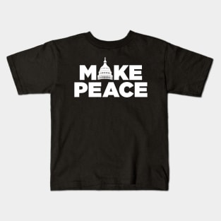 Make Peace US Capitol Kids T-Shirt